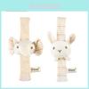 Baby Wristbandand Sock With Animal Decor For Sensory Development And Early Learning