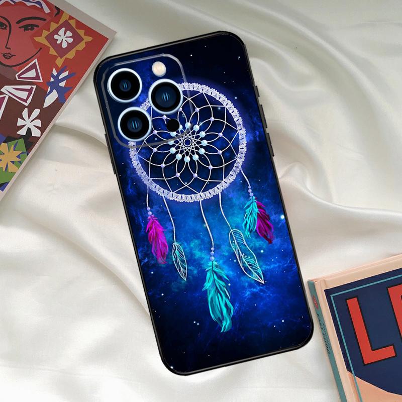 Dream Catcher Phone Case For iPhone 15 14 12 11 13 16 17 Pro Max 15 16 Plus 13 Mini 16e 17 Air Funda Cover