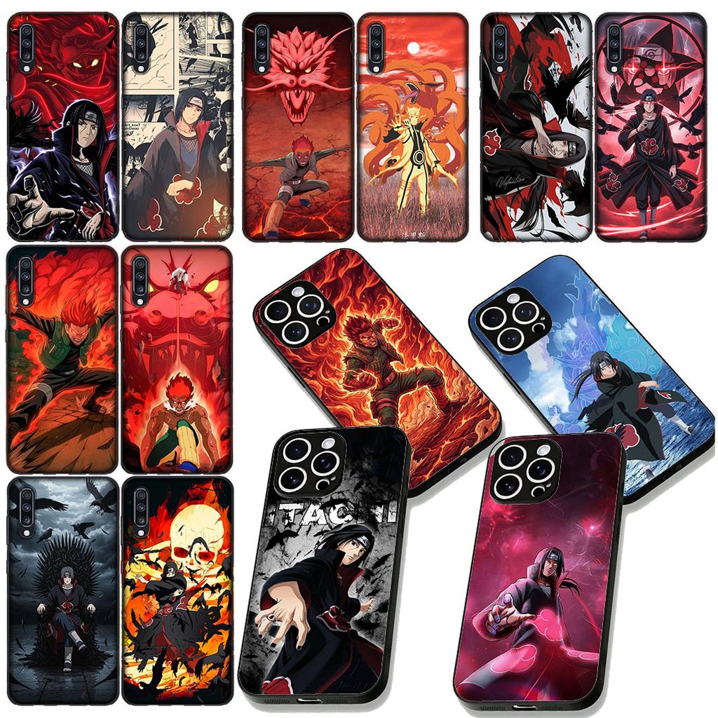 Might Guy Narutos Uchiha Itachi Akatsuki Cover for Apple iPhone 12 13 Mini XS 11 Pro Max 7 8 Plus + XR 8+ X SE 2020 SE3 Case