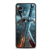 Handyhülle Cover für Xiaomi Poco F7 F6 F5 F4 F3 X7 X6 X5 X4 X3 NFC M4 C51 C55 GT Pro Weiches TPU Fundas Das Schwert Kreatives Muster