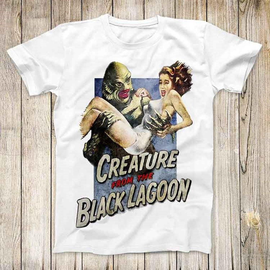 Creature From The Black Lagoon Horror Movie Top Tee Best Cute Gift, Unisex Shirt M