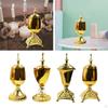 Burner Gold-plated Censer Cone Holder Ornaments Crafts Decor