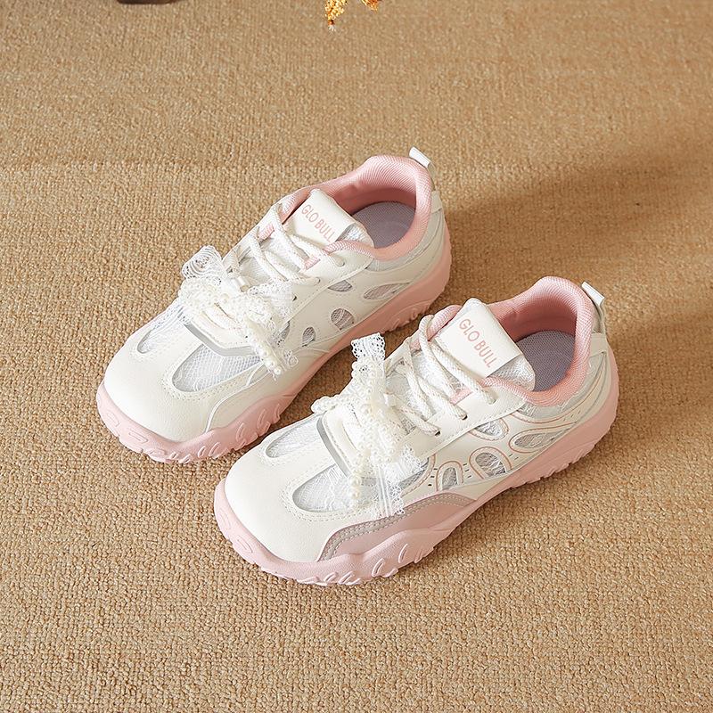 Inner height-increasing ballet training shoes women's shoes platform dad shoes 2025 summer new mesh breathable casual Forrest Gump shoes