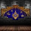 Ramadan Kareem Islamic Celebration 5 Piece Five Panel Wall Canvas Print Modern Art Poster Picture Home Decor Gift For Him For Her