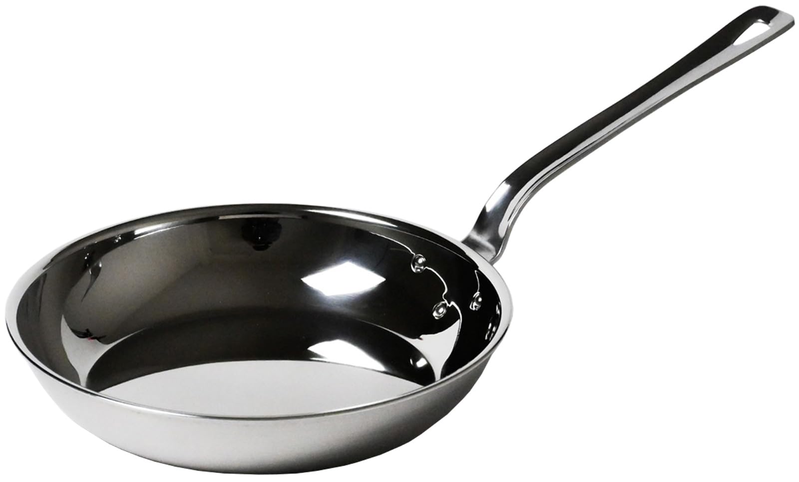 

Fujinos Aluminum Clad Frying IH 170064 Three-Layer Pan, 22cm, Compatible,