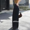 American Street Style Cotton Wide-Leg Jeans