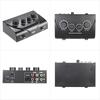 Karaoke Sound mixer Dual Mic inputs avec cable EU