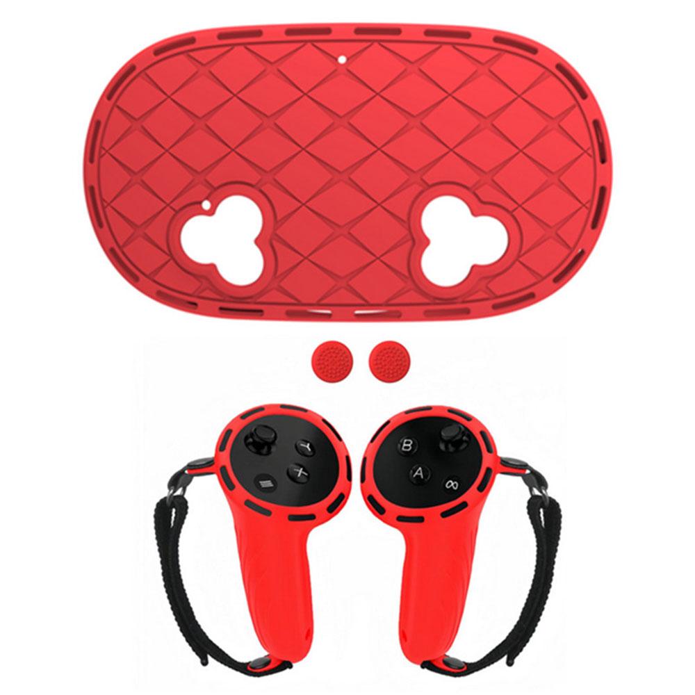 Silicone Case Set for Meta Quest 3S VR Headset, Controllers Protective Cover