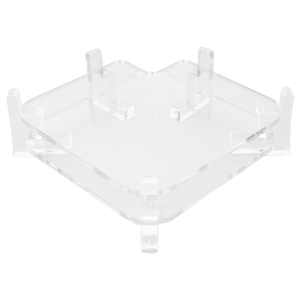 Acrylic Stand for Mini M4 and Pro 2024 Desktop Computer Clear Storage Mount with Cooling Hole