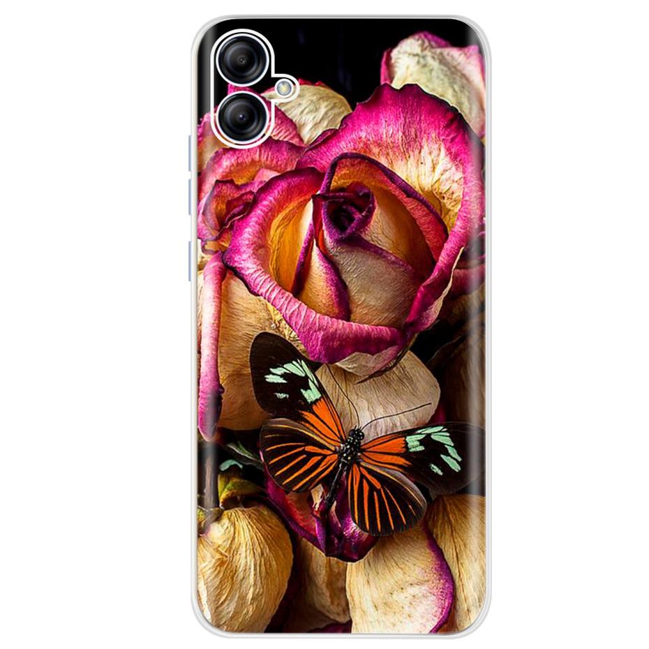 For Samsung Galaxy A04e A04 A04S 2022 Cute Printing Phone Case For SamsungA04 A 04 04e SM-A042F A045F Soft Silicone TPU Cases