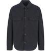 Ss24 Solid Color Polo Neck Loose Long Sleeve Shirt Men Shirts Black 6DZCL7-ZN3CZ-1200