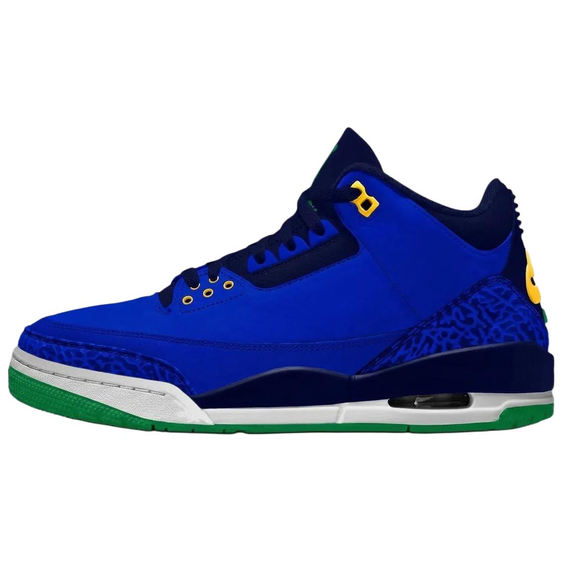 

Jordan Air Jordan 3 Vintage Basketball Shoes Unisex Racing Blue IV4871-400 44.5