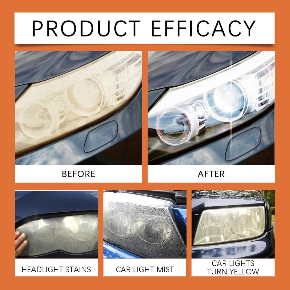 Car Headlight Restoration Polishing Kits Headlamp Repair Cleaning Paste Scratch Remove Refurbish Tool Car Lamp Lens Polish Paste