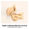 Wooden Guitar Pick Holder Box Giftable for Music Studio, Desk