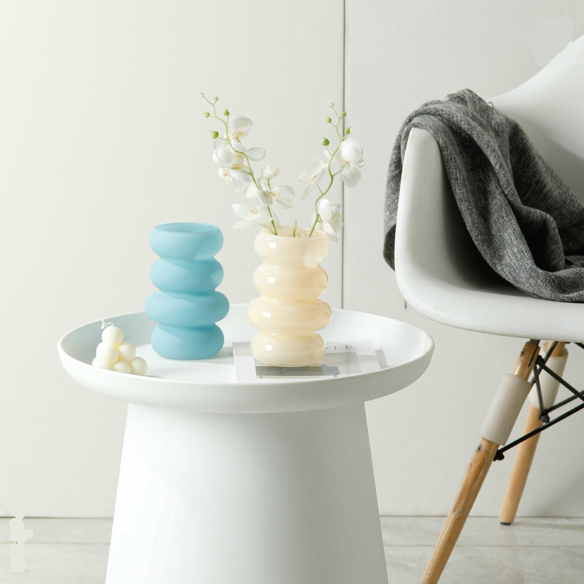 

Ваза в скандинавском стиле, домашний декор, украшение для гостиной, креативное стеклянное настольное украшение, свадебное украшение, цветочная композиция, цветочный горшок, подарок