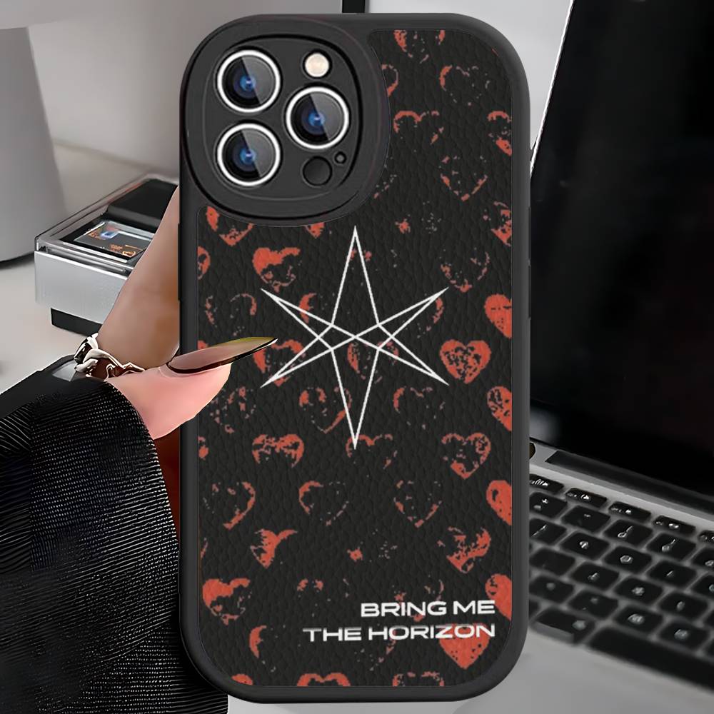 B-Portami L-L'Orizzonte Custodia in Pelle per Telefono Per IPhone 16 16e 15 14 13 12 11 Pro Max Plus Mini Cover