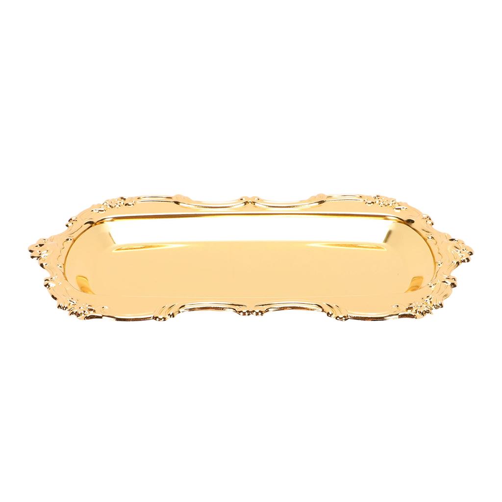 Jewelry Tray European   Rectangle Shape Multifunctional Antique Trinket Dish for Parties