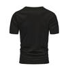 European Sizes Men's Camping Bear & Campfire Graphic T-Shirt -Breathable Summer Tee