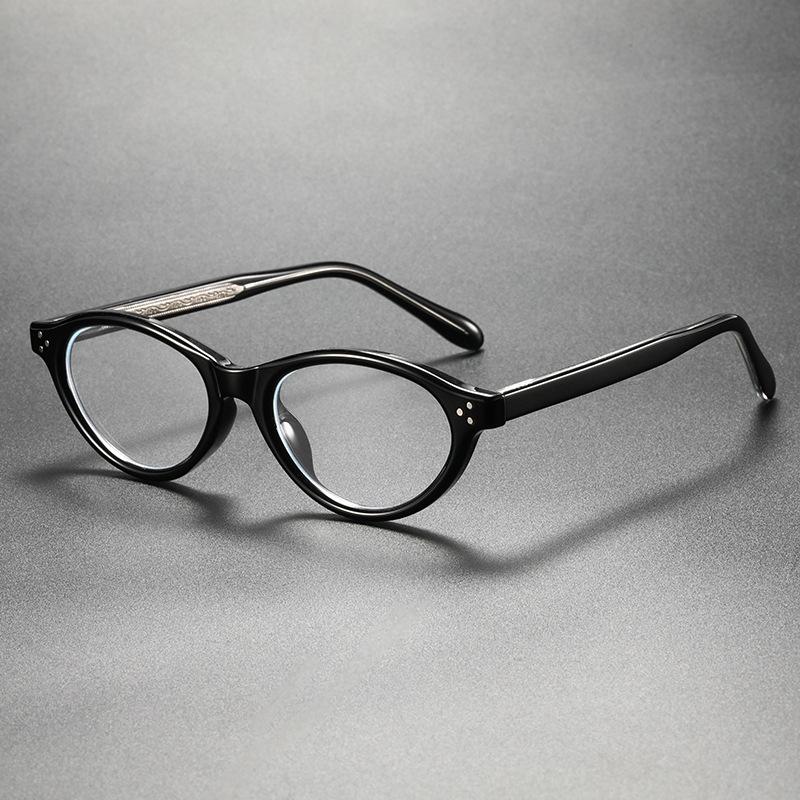 Retro Prescription Reading Glasses Women Oval Small Frame Photochromic Glasses Myopia Women's Eyeglass Frame Eyewear