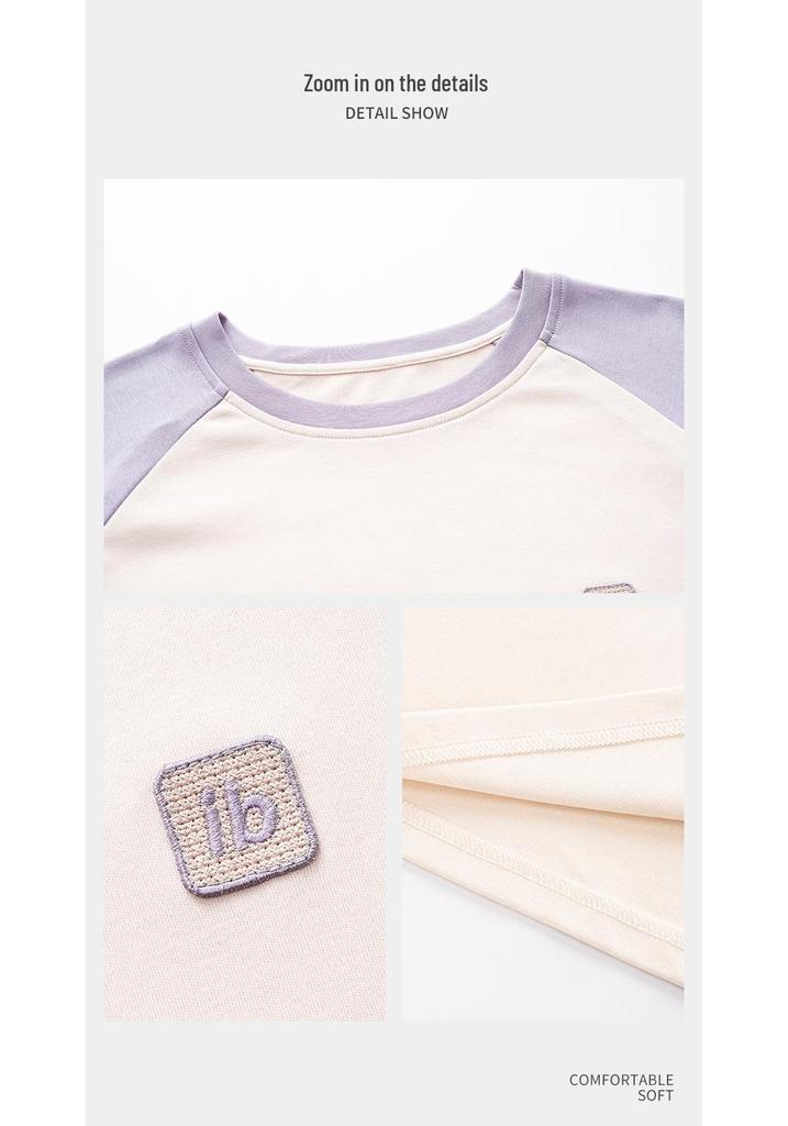 Pure Cotton Women's Long Sleeve Pajamas Set for Spring, Autumn, Winter 2026 - Solid Color Pullover for Home or Outdoors