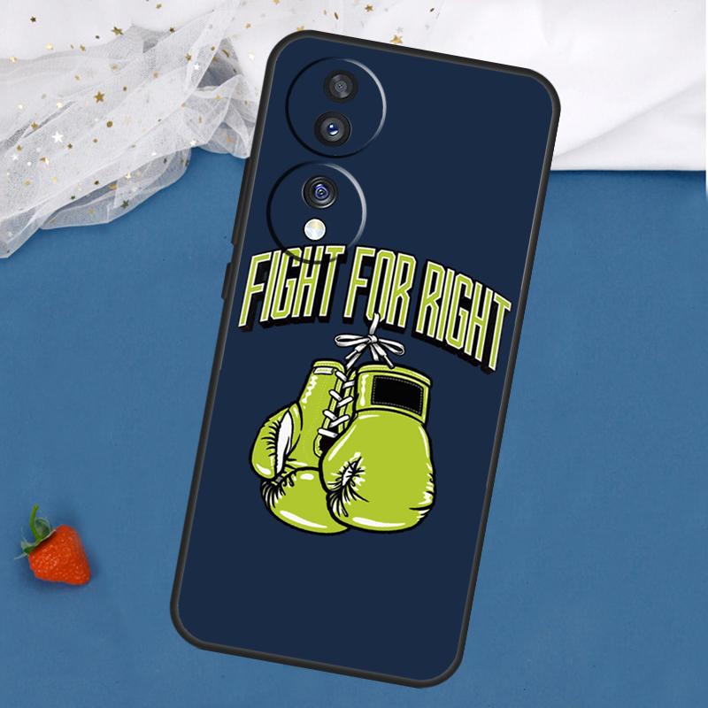 Box Boxing Kick Boxing Fight Case For Honor Magic 8 5 6 7 Pro 200 400 50 70 90 Lite Win RT X8c X8b X9a X9b X9c X9d Cover