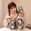 17-30cm Standing Raccoon With Bells/Capes Plush Toys Simulation Stuffed Cute Animal Plush Dolls Kids Baby Gifts