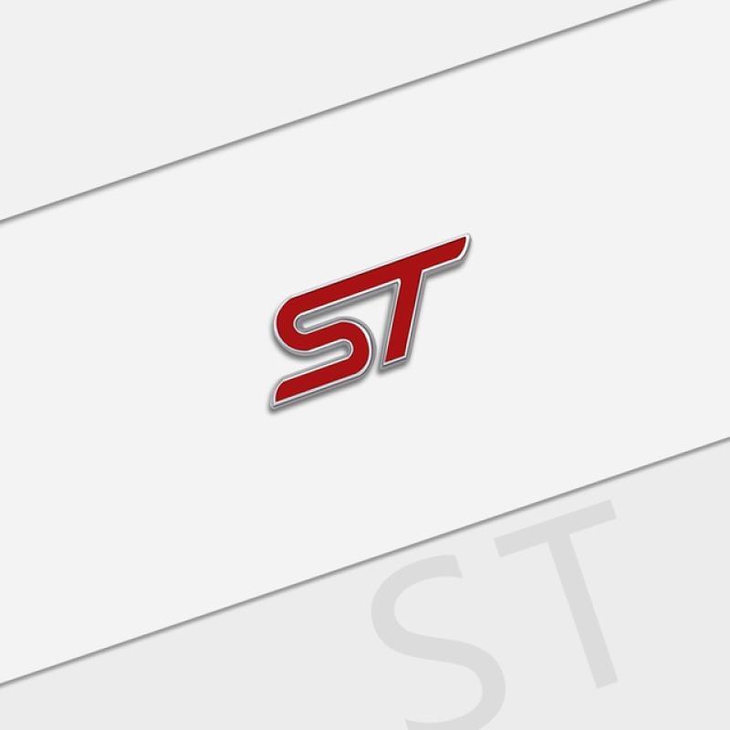 

Авто Металл ST Надпись 3D Значок Наклейки На Руль Автомобиля Наклейка Для Ford STLINE Fiesta Ecosport Mondeo Fusion Focus Kuga 7