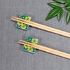 Stylish Kutani Ware Pair Chopstick Rest Aoi Made In Japan Set, Ceramic,
