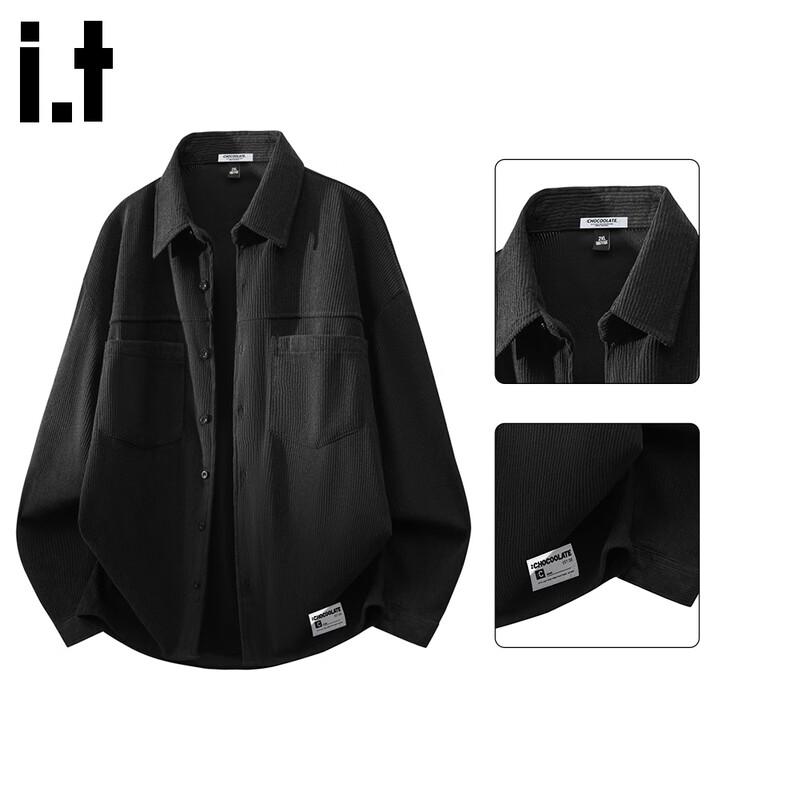 CHOCOOLATEit Men s Corduroy Long-Sleeve Shirt M