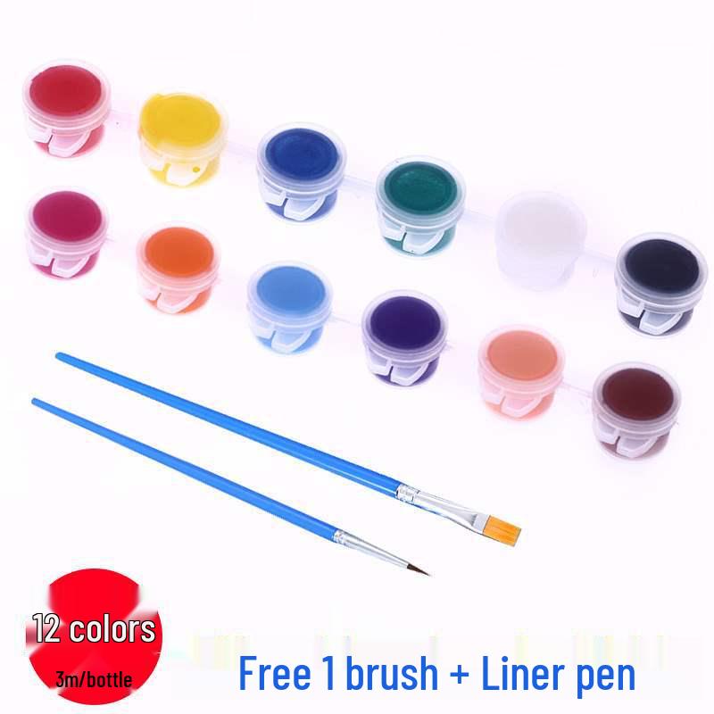 Kindergarten Straw Hat DIY Wall Art Kit: Creative Painting & Graffiti Supplies