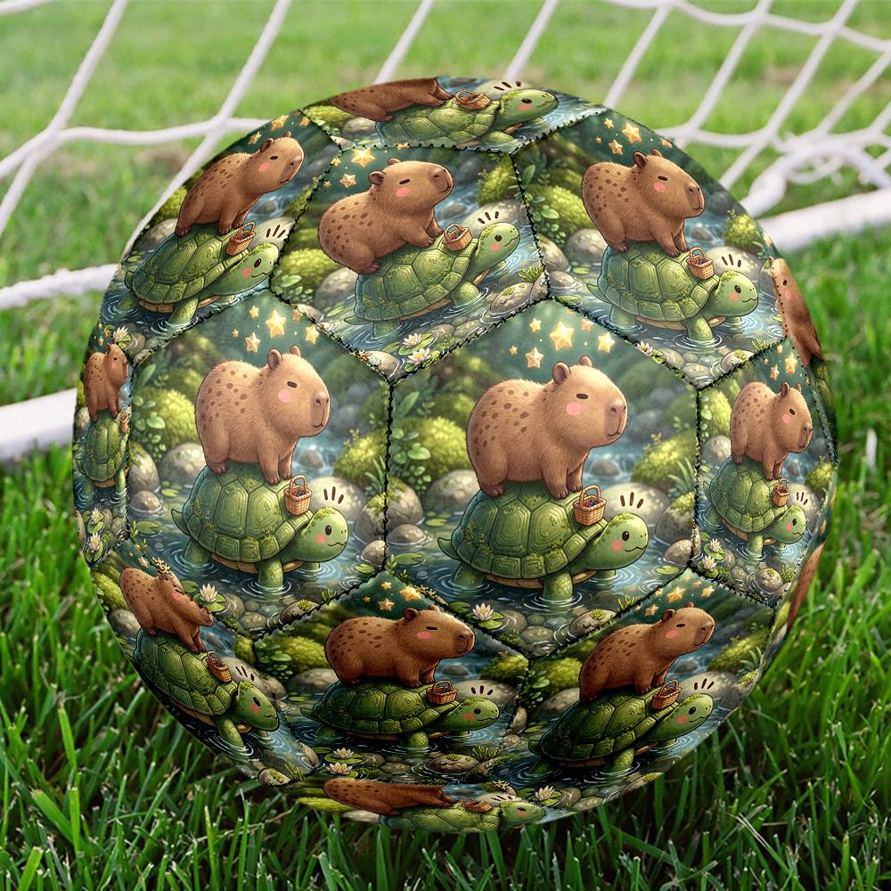 1pc Forest Friends Size 5 Soccer Ball Professional Lightweight Durable Match Training Football Indoor &Outdoor Sports BallTraining Ball Y12