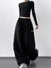 2025 Autumn Women's Hip Hop High Street Cargo Sweatpants