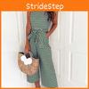 Stylish Womens Summer Striped Wide Leg Holiday Jumpsuits Playsuits Elegant Culotte Ideal For Any Occasion