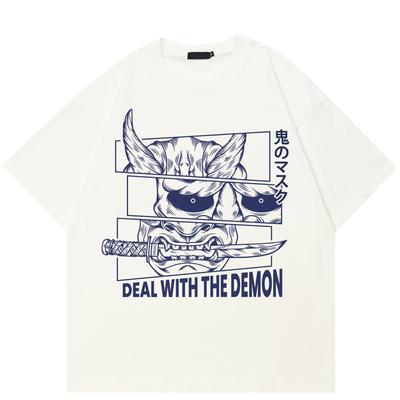 T-shirt Streetwear Grafica Manga Giapponese Unisex T-shirt Cotone T-shirt Unisex Top T-shirt Maniche Corte Estiva