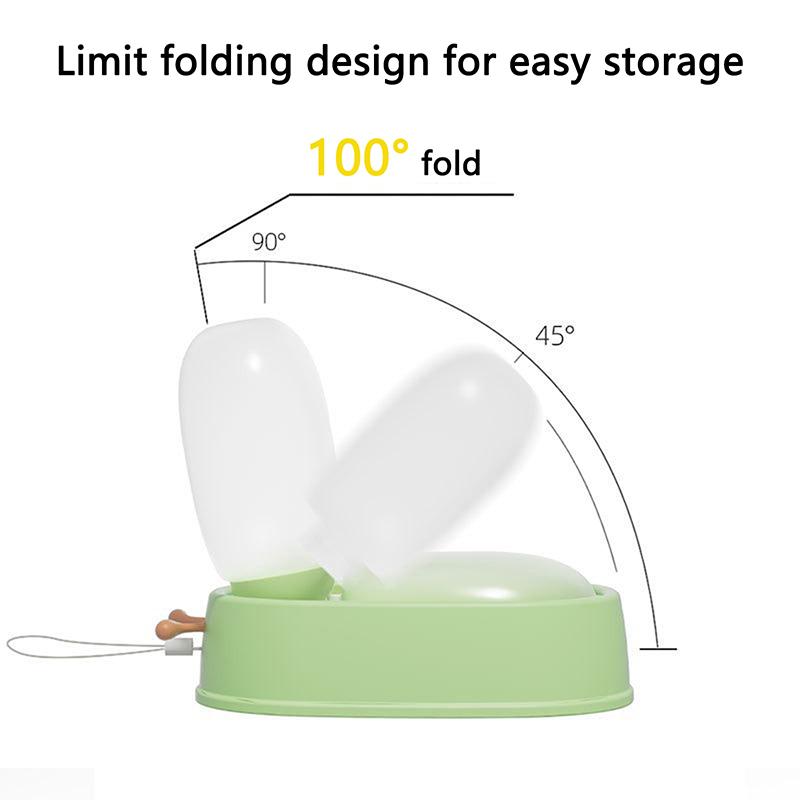 Portable High-Capacity Dog Cat Water Bottle Puppy Pet Feeder Bowl Outdoor Travel Leak-Proof Pet Water Container Pet Supplies