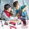 With Screwdrivers Pretend Play Tool Kit Simulation Engineering Toy Tool Box  For Toddler