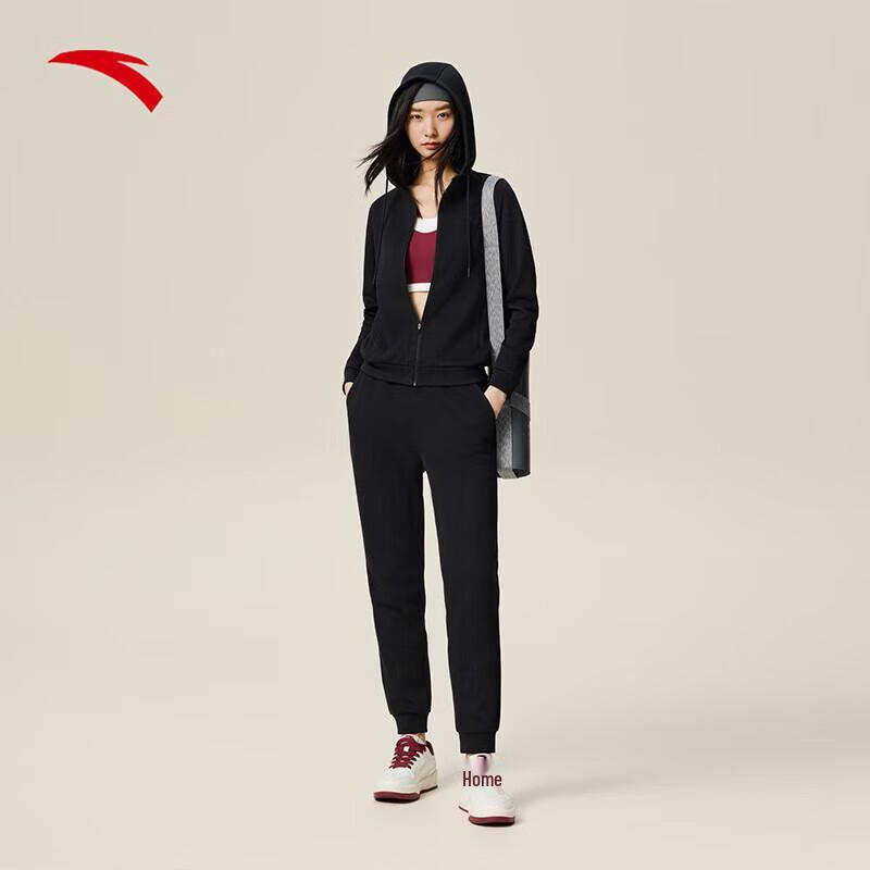 

Anta Women s Fall Knit Hooded Tracksuit Set L