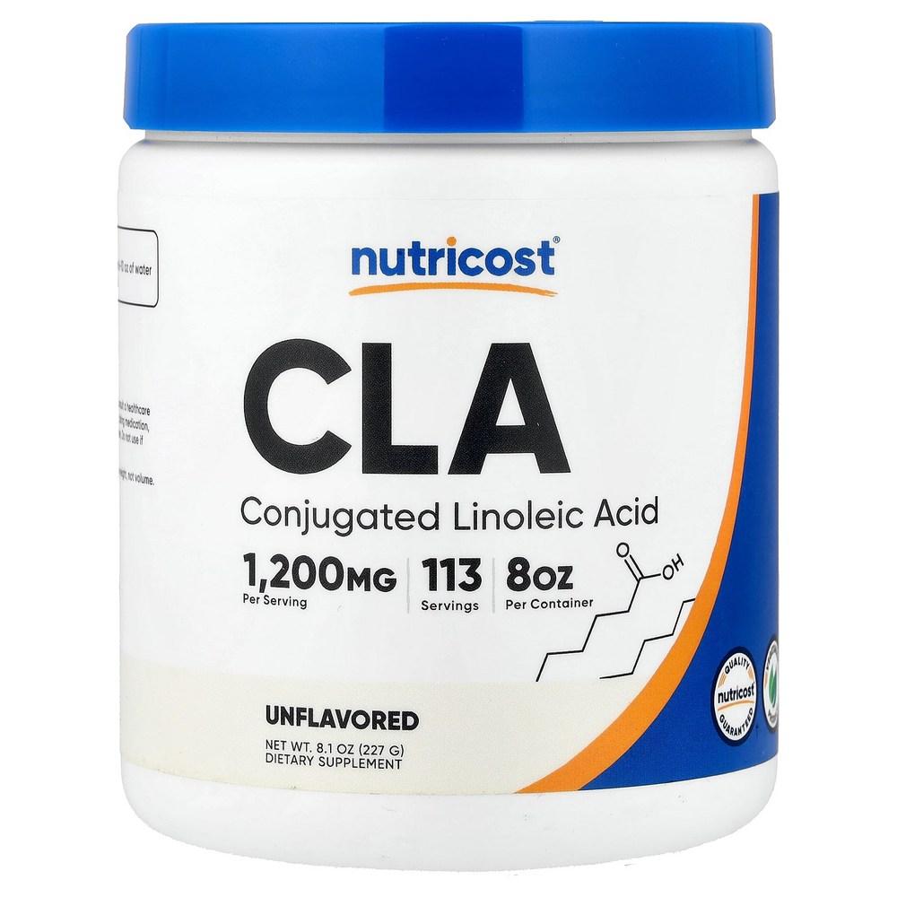 Nutricost CLA Unflavored 8.1oz 227g 1 Pcs Ingredients: May Be Subject To Change At the Manufacturer’s Discretion. For the | 227g 1 Pcs