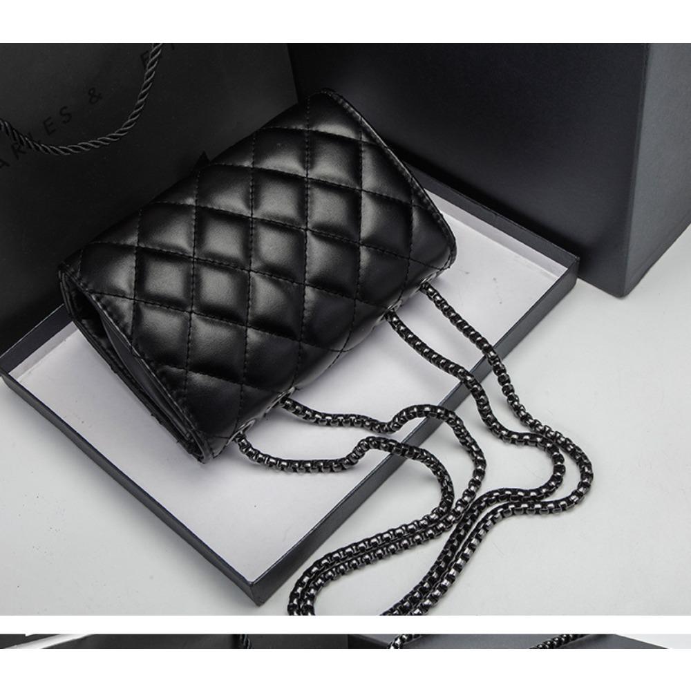 Women's Bag Quilted Chain Strap Crossbody Purse Spring Autumn Fashion