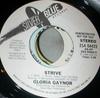 7inch Record GLORIA GAYNOR - Strive ZS404422PROMO Silver Blue Rec 1984 Canada Dance & Electronica Used