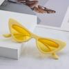 1PC Vintage UV400 Sunglasses Sexy Narrow Small Frame Sun Glasses Brand Designer Eyewear Female Streetwear Shades
