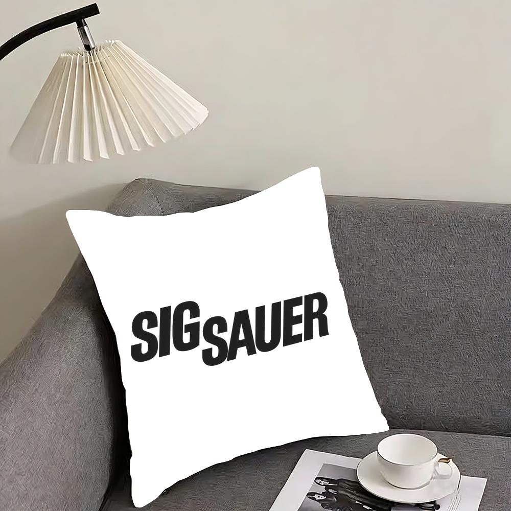 

SSig SSauer Cushion Cover Pillowcase Ultra Soft Skin Friendly Fabric Cloud Like Comfort Concealed Zipper 30x30cm