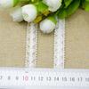 5 meters/16.4ft each pack Wavy Braided Lace Trim Ribbon white Pattern Decorative Fabric Edge for Dress Sewing DIY Craft Wedding Garment Embellishment