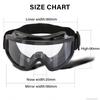 Motorcycle Goggles for Men And Women Off-Road Cycling Safety Glasses Anti-Dust Eye Protection Moto Dust-Proof Eyewear
