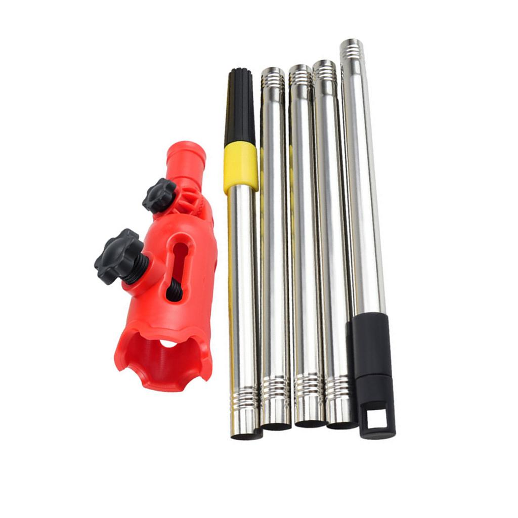 MultiAngle Portable Paint Roller Extension Poles Attachments Long Paint Brush Tool Flexible Paint Brush Extender