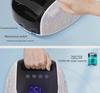Portable High-Power Nail Lamp with Diamond Inlay – Battery Operated UV Dryer