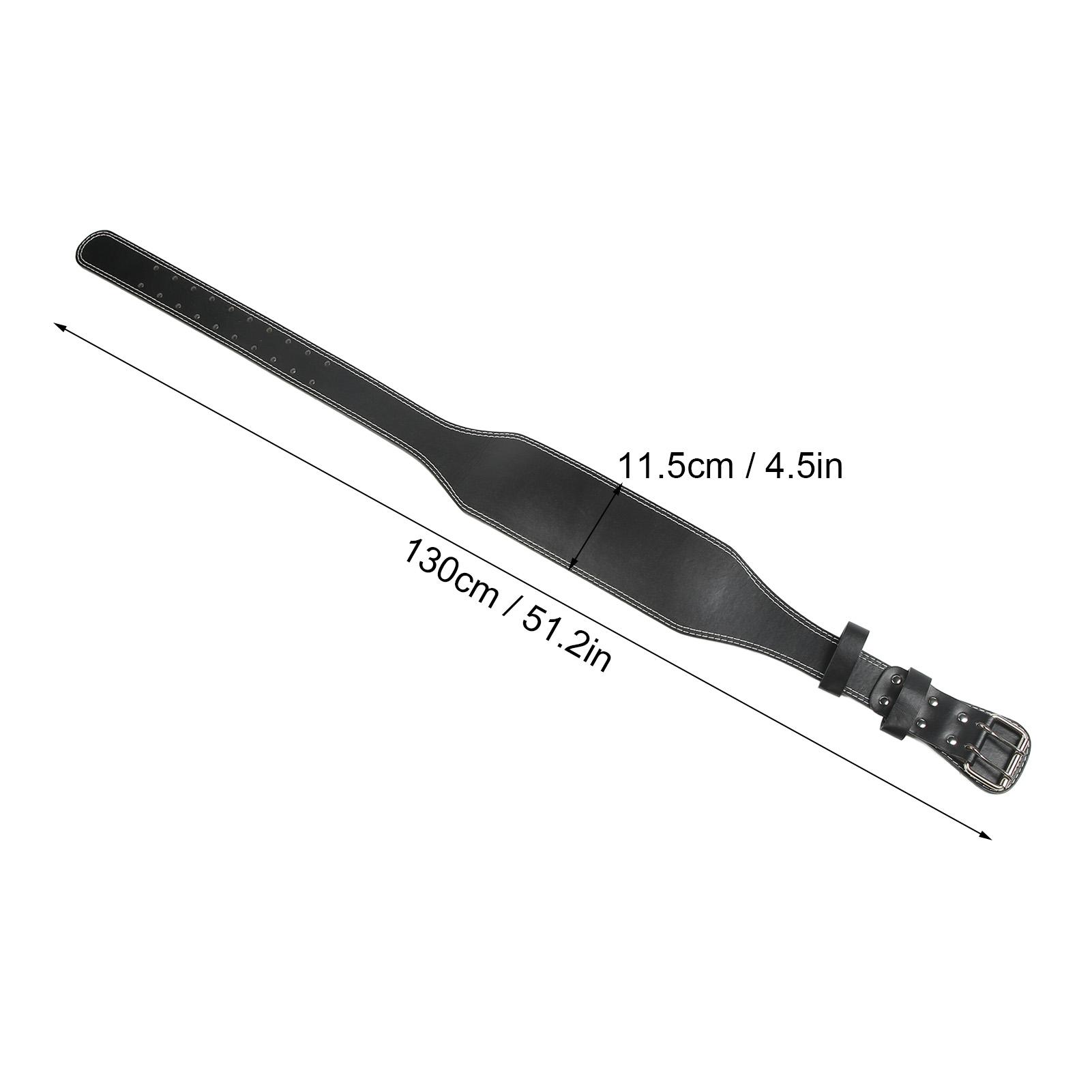 Weightlifting Waist Belt Widen Sports Waist Support Fitness Belt for Rowing Squat Deadlift