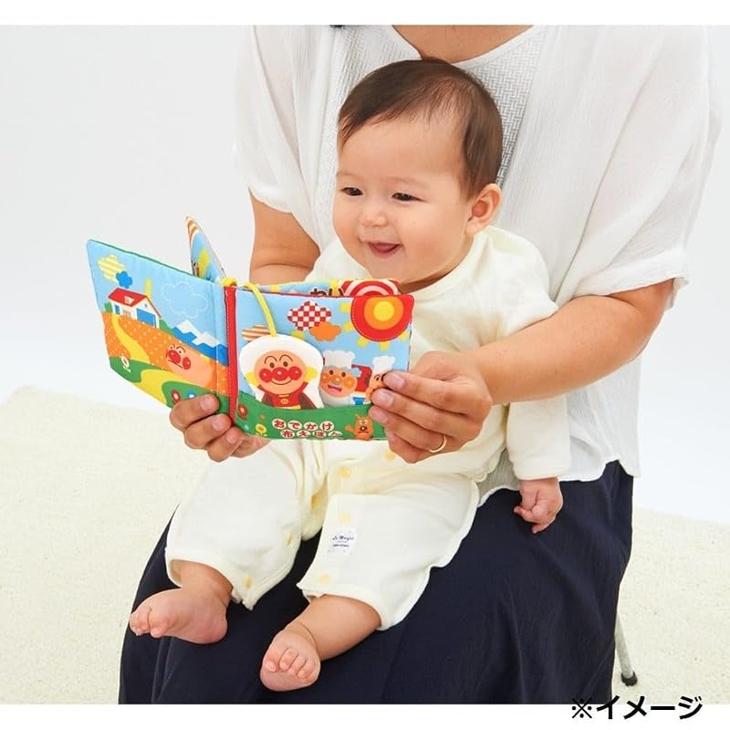 [Bandai] BabyLab Anpanman ~Brain Development~ On-the-Go Cloth Picture Book