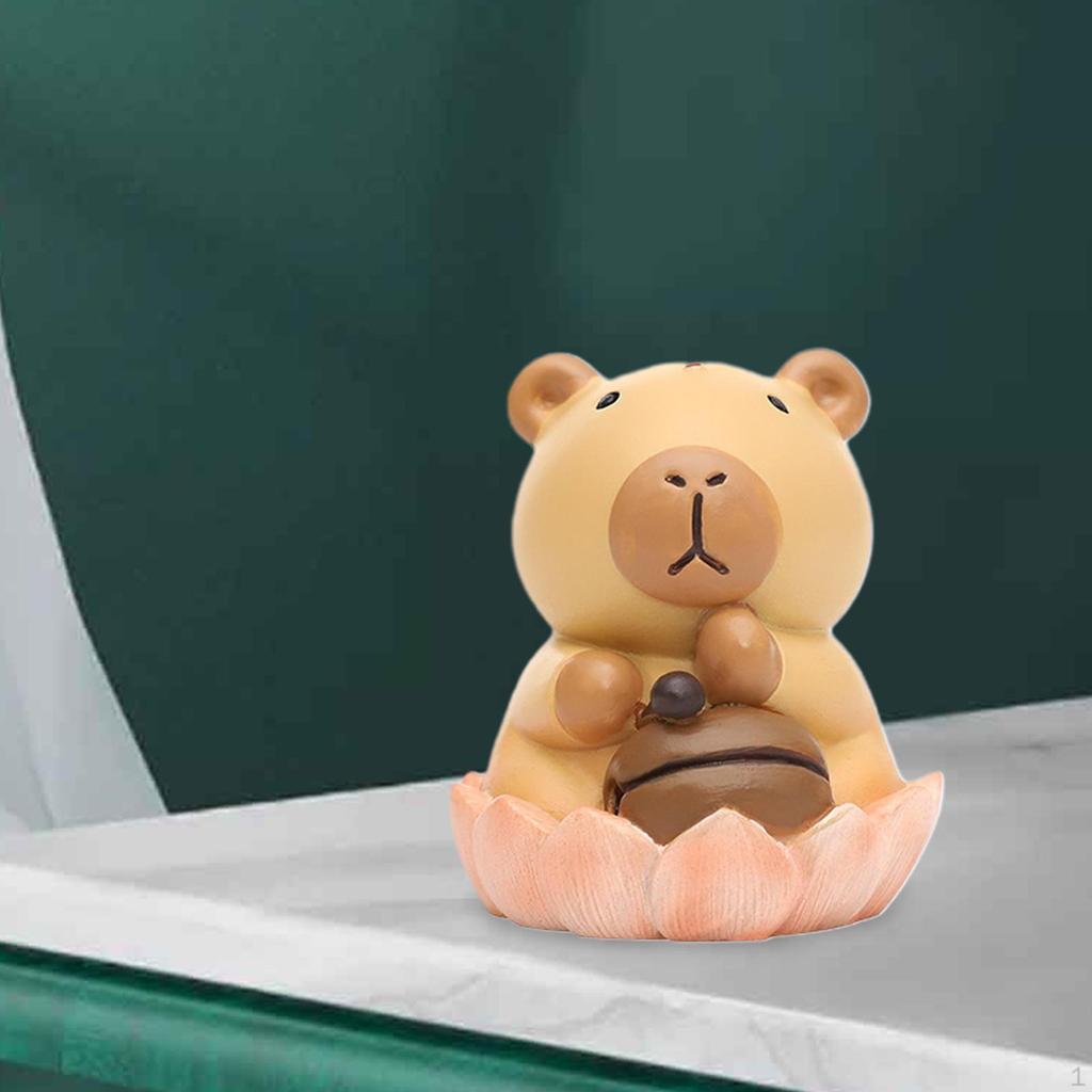 Adorable Capybara Miniature for Home Decor
