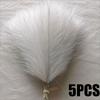 24PCS Brown Faux Pampas Grass White, 56cm Short Artificial Pompous Grass Floral Fake Pompas Grass Branches Vase Filler